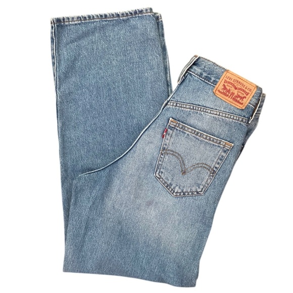 Levi’s High Waisted Straight Jeans NWT Women’s Size 25 - Picture 6 of 9